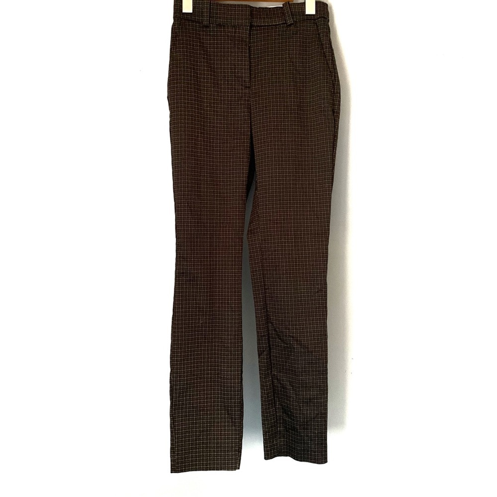 H&M Plaid Slacks Ladies Size 2 NWT Ankle Length